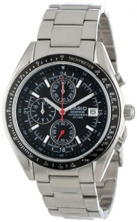 Casio Men's EF503D-1AV Edifice Stainless Steel Chronograph Watch