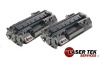 Laser Tek Services® High Yield Toner Cartridge 2 Pack Compatible with HP CF280X,LaserJet Pro 400 M401dn,LaserJet Pro 400 M401dw,LaserJet Pro 400 M401n,LaserJet Pro 400 M425dn