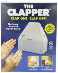 The Clapper Sound Activated On/Off Switch, 1 Each