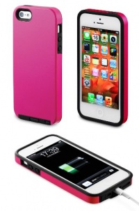 Acase Dual Layer iPhone 5 Case / Cover (Apple iPhone 5) - Superleggera Pro Fit for New iPhone 5 (Hot Pink)