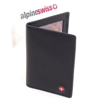 Gio Card Case Wallet by Apline Swiss use as a slim front pocket wallet or a business card case