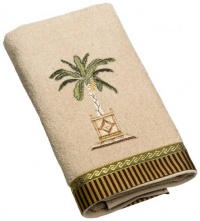 Avanti Banana Palm Hand Towel, Linen