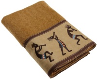 Avanti Kokopelli Bath Towel, Nutmeg