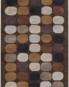 Area Rug 2x8 Runner Contemporary Brown Color - Surya Naya Rug from RugPal