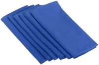 DII Everyday Basic Napkin Set of 6, Blueberry