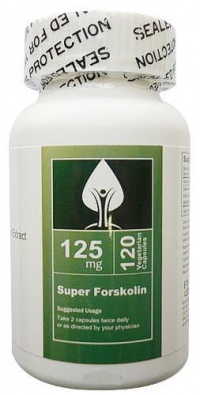 Super Forskolin (Coleus Forskolin Root Extract) 120 Capsules, 125mg per capsule