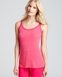 Splendid's soft tank is the perfect at-home layering piece under robes, wraps and hoodies.