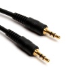 C2G / Cables to Go 40415 3.5mm Stereo Audio Cable M/M (25 Feet, Black)