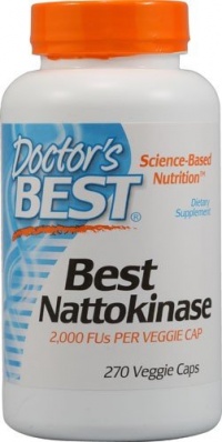 Doctor's Best Nattokinase -- 2000 FU - 270 Vegetarian Capsules