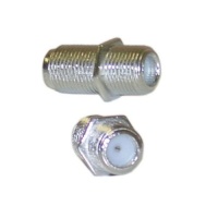 Cable Wholesale F-Pin (Coax) Coupler, Female / Female