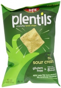 Enjoy Life Plentils, Dill and Sour Cream, 4-Ounce