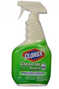 Clorox 01204 Clean-Up Disinfectant Cleaner with Bleach, 32 fl oz Trigger Spray Bottle