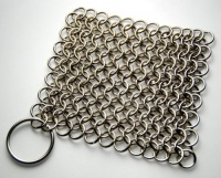 Chain Mail Cast Iron Pan Scrubber