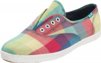 Keds Women's Champion Laceless Plaid Slip-On Fashion Sneaker