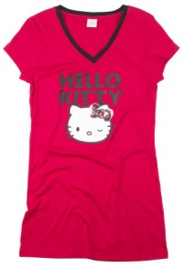 Hello Kitty Women's Hk Graphic Cheer Night Shirt