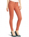 DL1961 Women's Emma Wax Coated Legging Jean, Rose Gold, 27