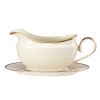 Lenox Eternal Sauce Boat and Stand, Ivory