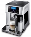 Push-button brew. The whip-smart De'Longhi espresso machine produces the perfect coffee -- fresh, aromatic and full of flavor -- with exceptional ease. From its integrated burr grinder to it's patented milk steaming/frothing system, everything is controlled with a digital touch screen that lets you customize every aspect of your brew. One-year warranty. Model ESAM6700.  Qualifies for Rebate