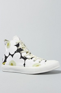 Converse The Marimekko Chuck Taylor All Star Premium Hi Sneaker in White Black and Green