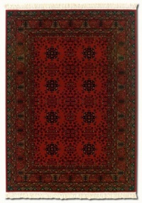 Couristan 7870/1872 Kashimar Afghan/Nomad Red 6-Feet 6-Inch by 10-Feet 1-Inch Rug