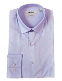 DKNY Slim Fit Pinstripe Long Sleeve Dress Shirt