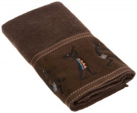 Avanti Kokopelli Hand Towel, Mocha