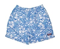 Vineyard Vines Harbor Cay Hibiscus Whale Mens Chappy Swim Trunks