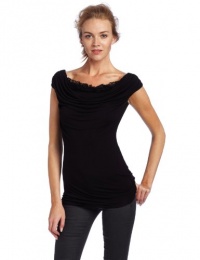 Bailey 44 Women's Juliet Boat Neck Top, Black, Medium