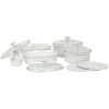 CorningWare French White 12-Piece Bake-and-Serve Gift Set