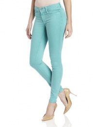 Hudson Women's Nico Midrise Skinny Fit, Soft Teal, 28