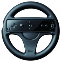 Official Nintendo Wii Wheel - Black