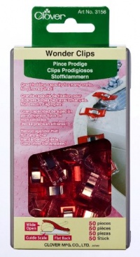 Clover Wonder Clips, 50 Per Pack