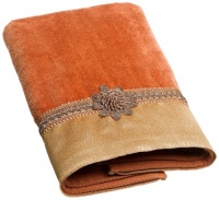 Avanti Braided Cuff Bath Towel, Terracotta