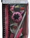 Singer Beginner's Sewing Kit, Pink/Black