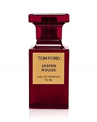 Voluptuous. Sensuous. Audacious. Tom Ford Jasmin Rouge is a voluptuous, saturated, spiced floral. An unexpected blend of precious sambac jasmine sepals absolute, an ingredient never used before in perfumery with dusky clary sage and rich spices, it unveils a new facet of jasmine's erotic decadence. Jasmin Rouge is as audacious as lacquered red lips. Its deep red bottle evokes lush and hedonistic glamour.