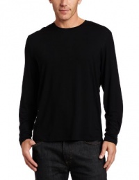 HUGO BOSS Men's Sleepwear L/S Modal Tshirt,Black,Small