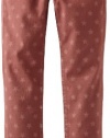 True Religion Girls 7-16 Casey Super Skinny Star Print Legging, Fuchsia, 12