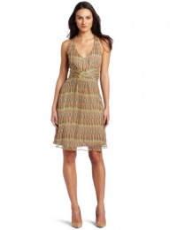 Ella Moss Women's Braid T-Strap Dress, Multi, Medium