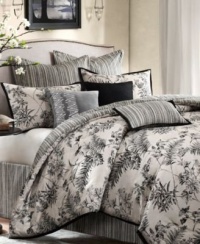 Harbor House Redwood Comforter Set - Black/Off White - Cal King