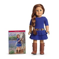 American Girl of 2013 Saige Doll & Paperback Book