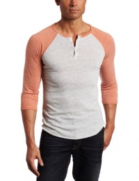 Alternative Men's 3/4 Sleeve Henley Shirt