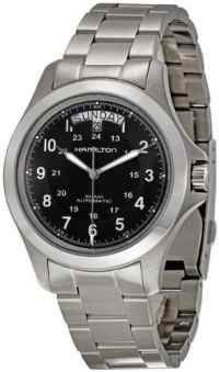 Hamilton Men's H64455133 Khaki King II Black Dial Watch