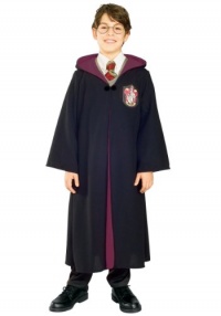 Rubies Costume Deluxe Harry Potter Child's Costume Robe With Gryffindor Emblem