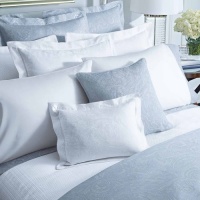 Lauren by Ralph Lauren Suite Paisley Bleu Clair Standard Pillowcases - Pale Blue Paisley Cuff