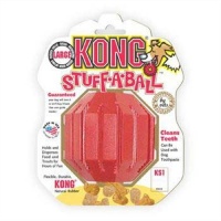 KONG Stuff-A-Ball Dog Toy, Large, Red