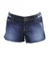 Genetic Denim womens corbin distressed jean shorts