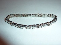 Philippe Charriol CELTIC 18K Solid White Gold Heavy Bracelet