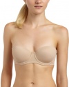 Bali Womens Concealers Convertible Strapless Bra 3427, 38DD, Nude