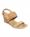 Wicked wicker. Kenneth Cole Reaction's Cedar Loft wedges make weekend casual seem oh-so-stylish.