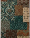 Carmel Percadero Teal Rug Rug Size: 5'6 x 8'3